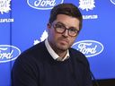 Kyle Dubas, ancien directeur général des Maple Leafs de Toronto.