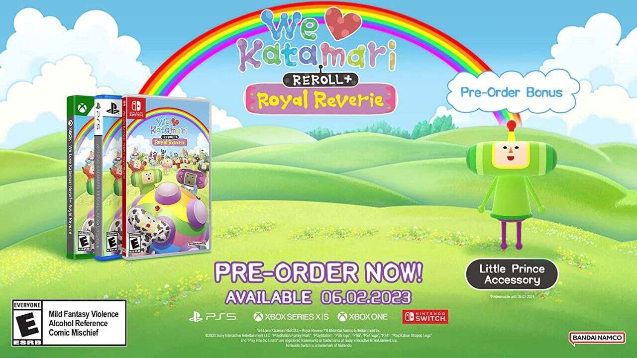 Dernière chance d'obtenir le bonus de précommande de We Love Katamari Reroll
