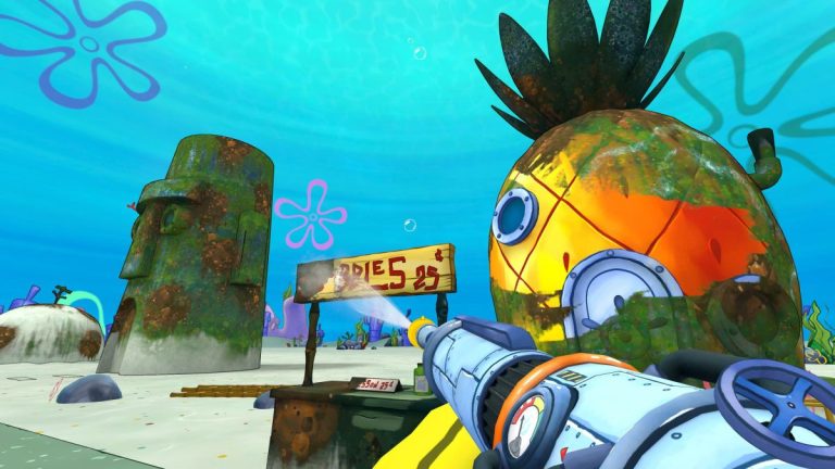 Après Tomb Raider et Final Fantasy, PowerWash Simulator va arroser SpongeBob Squarepants
