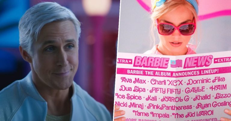 Attendez, Ryan Gosling est sur la bande originale de Barbie ?