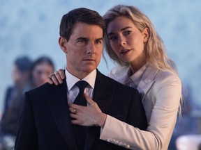 Tom Cruise et Vanessa Kirby dans une scène de Mission : Impossible - Dead Reckoning Part One.