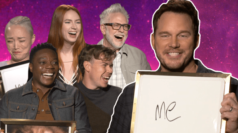 Chris Pratt, James Gunn et le casting de "GOTG 3" n'arrêtent pas de rire pendant les anecdotes
