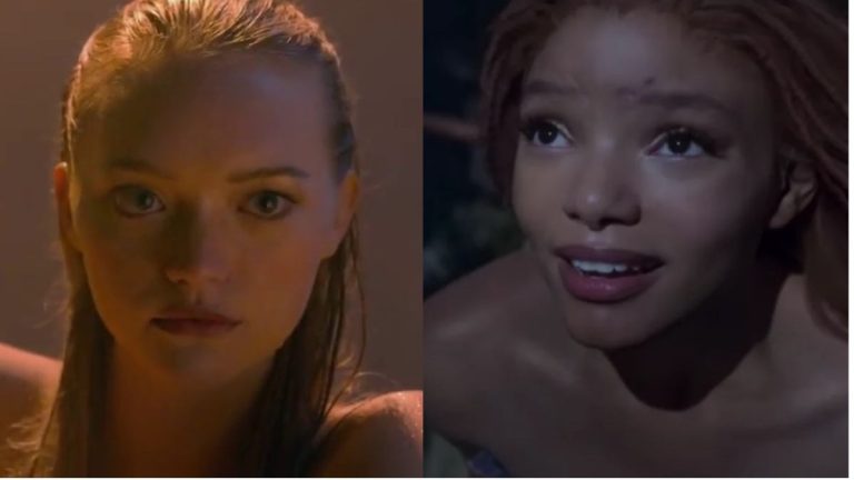 Gemma Ward in Pirates of the Caribbean: On Stranger Tides, Halle Bailey in The Little Mermaid