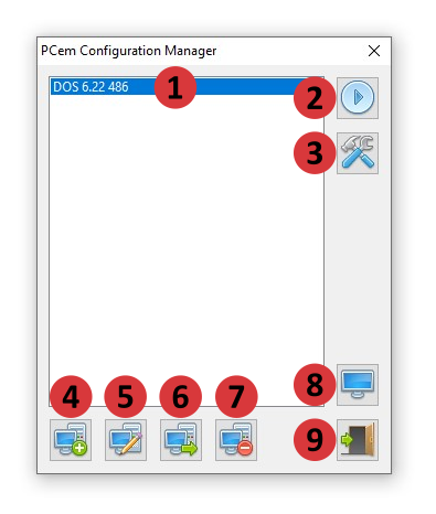 Émuler un ancien PC à l'aide de PCem