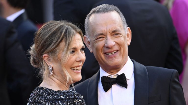 Rita Wilson and Tom Hanks attend the 