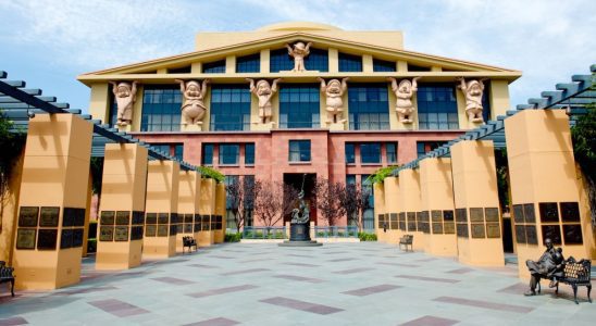 Walt DIsney Studios Animation building