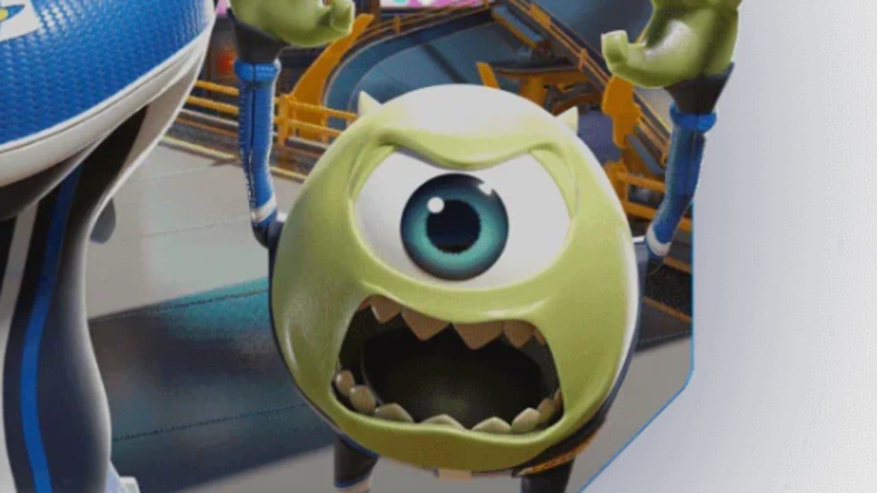 Disney Speedstorm ne sera pas Nerf Monsters, Inc. Racer Mike Wazowski
