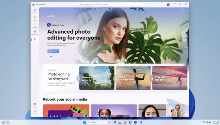 Enfin, une bonne raison d’utiliser la boutique Windows 11 de Microsoft : les applications IA