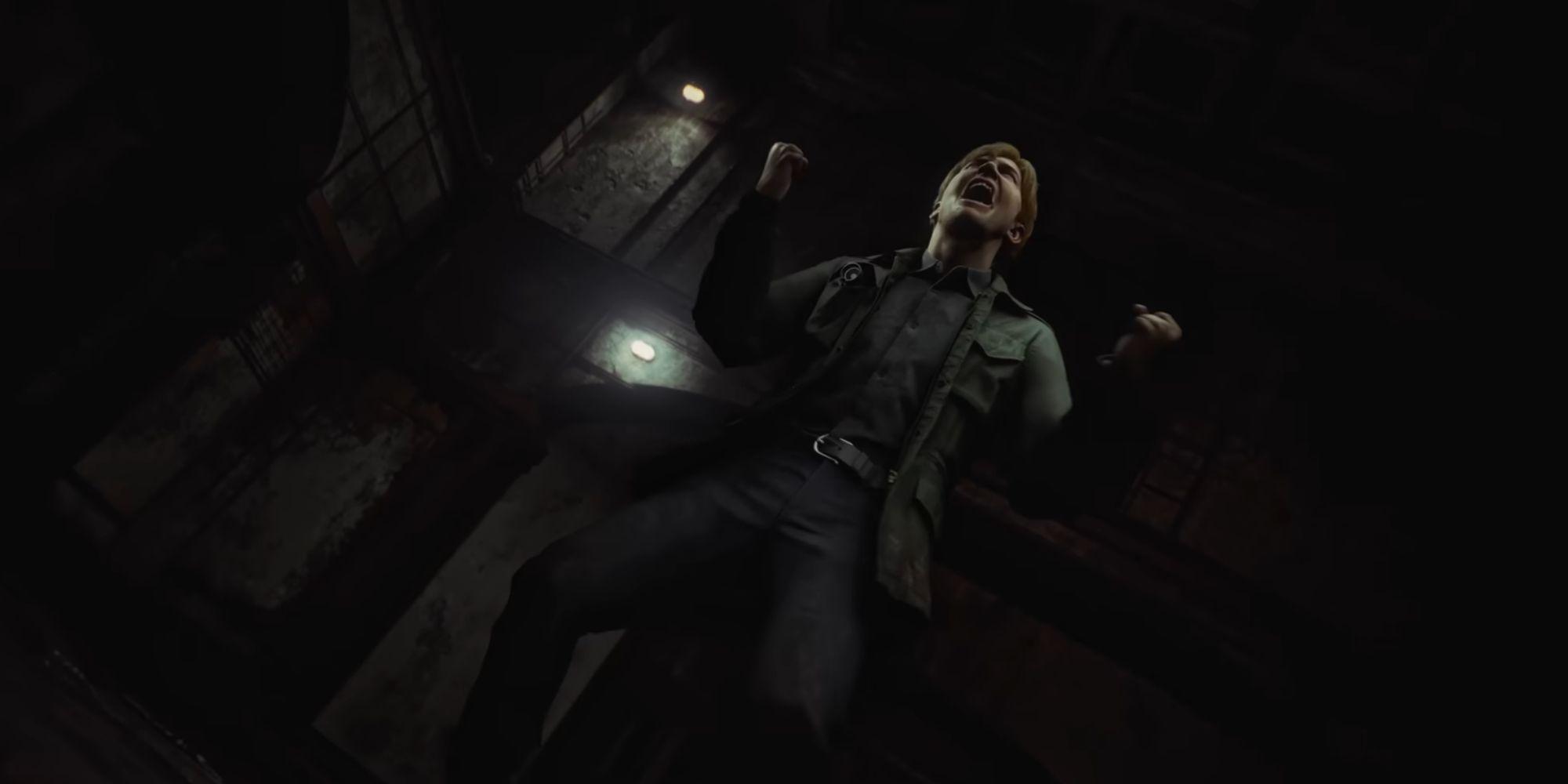 Silent Hill 2 Remake James Sunderland Screaming