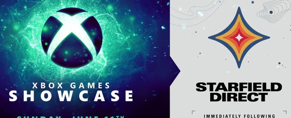 start time for the date: The 2023 Xbox Games Showcase and Starfield Direct double feature will livestream on June 11 at 1:00 p.m. ET / 10:00 a.m. PT YouTube Twitch Facebook