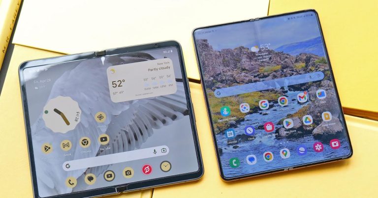 Google Pixel Fold contre Samsung Galaxy Z Fold 4 : Bataille des pliables