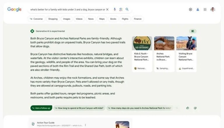 Google Search reçoit une énorme mise à niveau générative de l’IA – quoi de neuf et comment rejoindre la liste d’attente