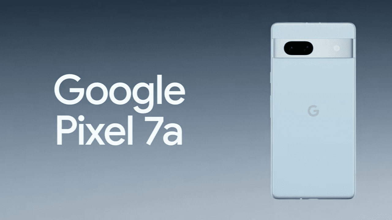 Google annonce officiellement le téléphone Pixel 7a
