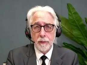 Richard Gingras, vice-président des nouvelles de Google, témoigne devant le comité du patrimoine de la Chambre des communes le 20 avril 2023.