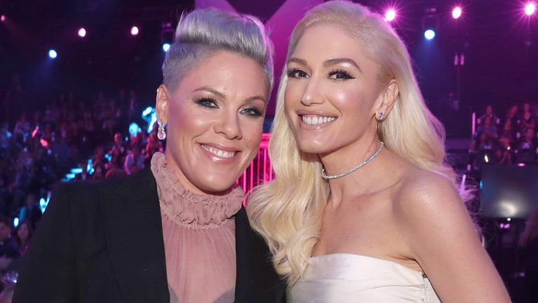 Pink and Gwen Stefani hang out at the People