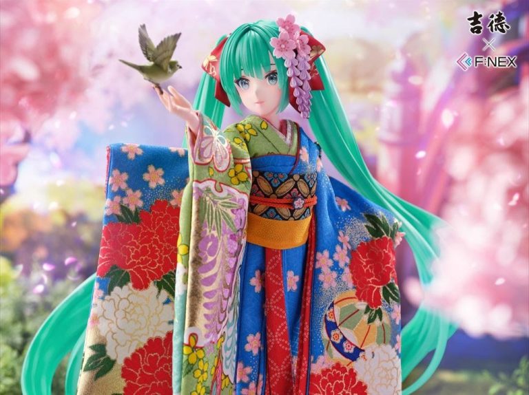 Hatsune Miku fait sa première apparition en tant que poupée japonaise Yoshitoku x F:NEX