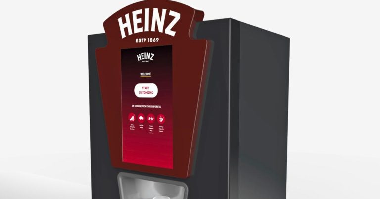 Heinz Remix est le distributeur de sauce de nos rêves