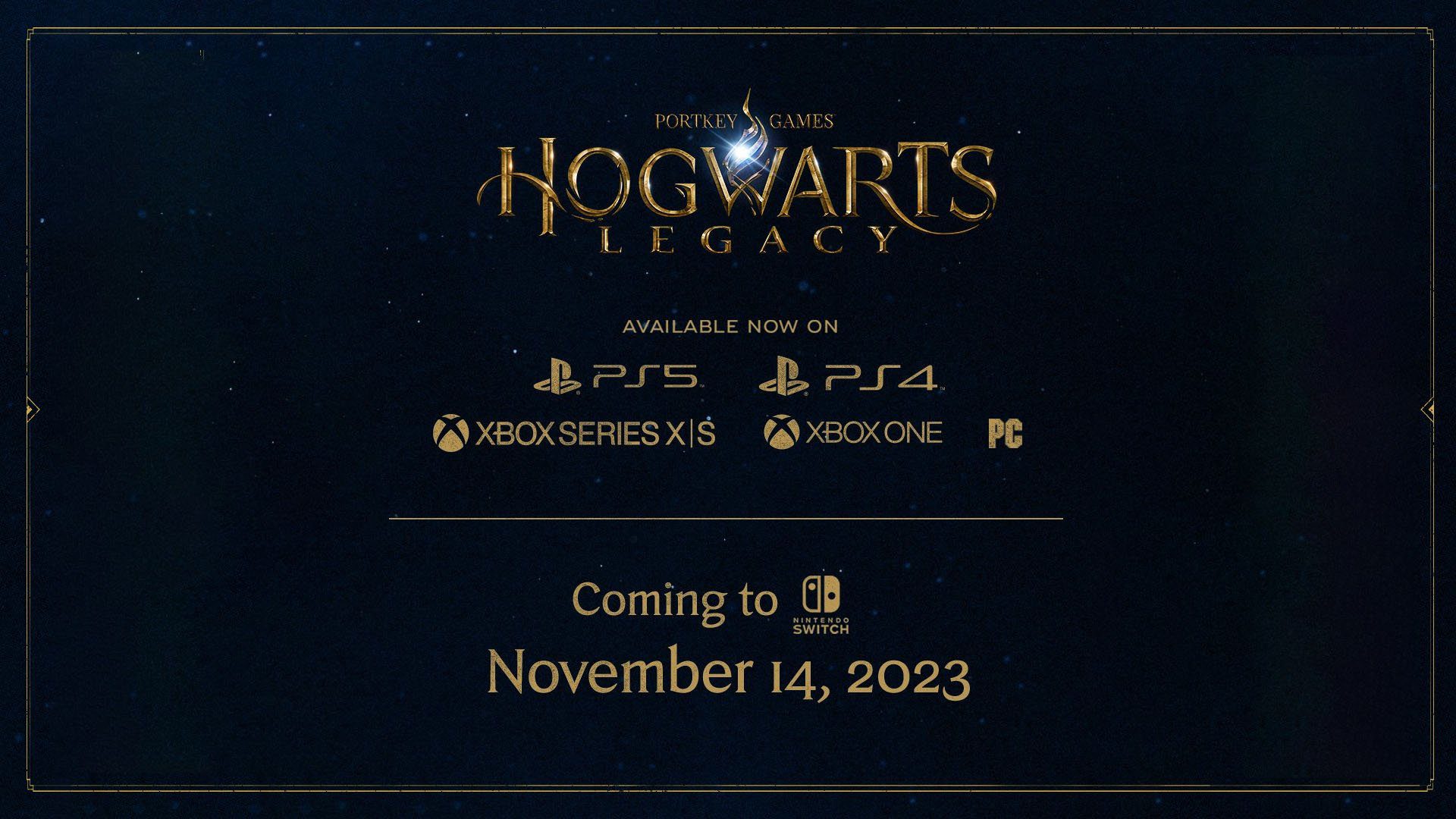 Hogwarts Legacy pour Switch reporté au 14 novembre    
