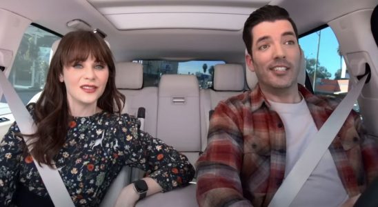 zooey deschanel and jonathan scott on carpool karaoke the series