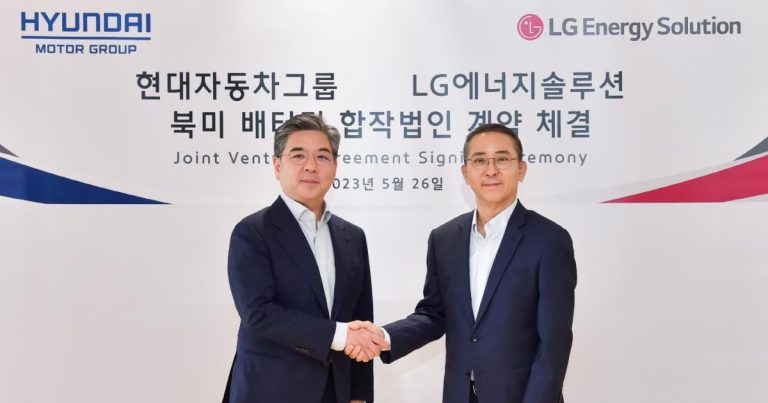 LG et Hyundai construisent une usine de cellules de batterie EV de 4,3 milliards de dollars aux États-Unis