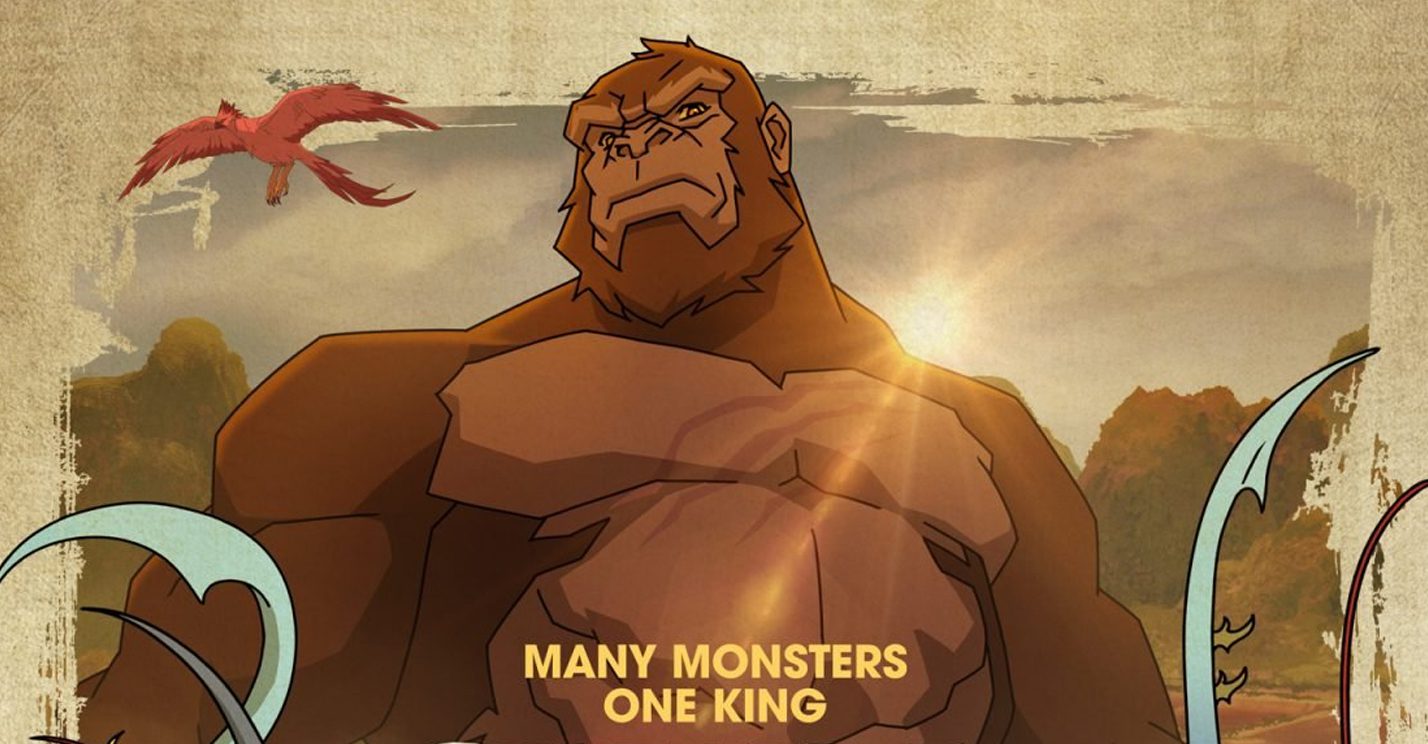 Legendary and Netflix have released the anime teaser trailer for Skull Island, an animated King Kong series set in the Monsterverse.