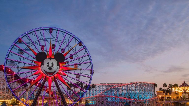 Pixar Pier at Disney California Adventure