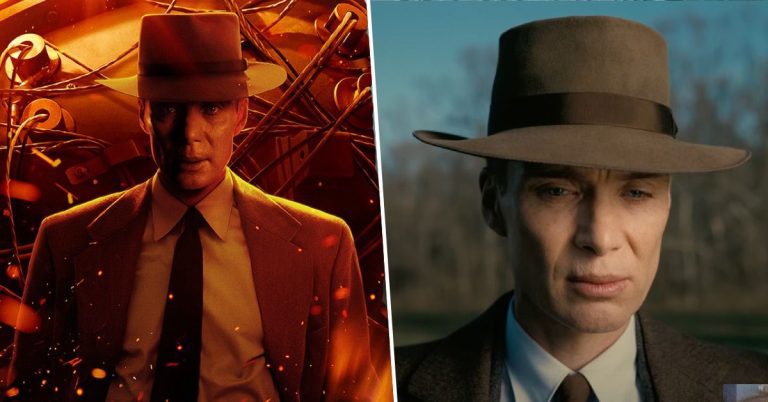 La nouvelle affiche d’Oppenheimer voit Cillian Murphy dans un incendie ardent