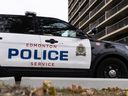 Vedette du service de police d'Edmonton. 