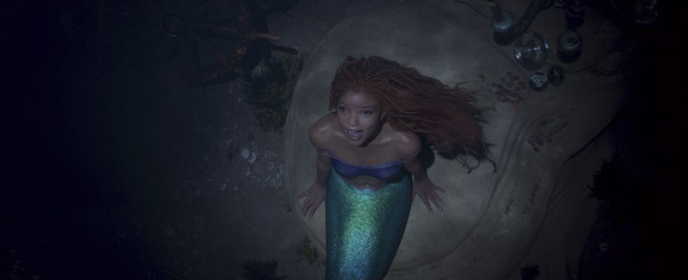 Halle Bailey in The Little Mermaid