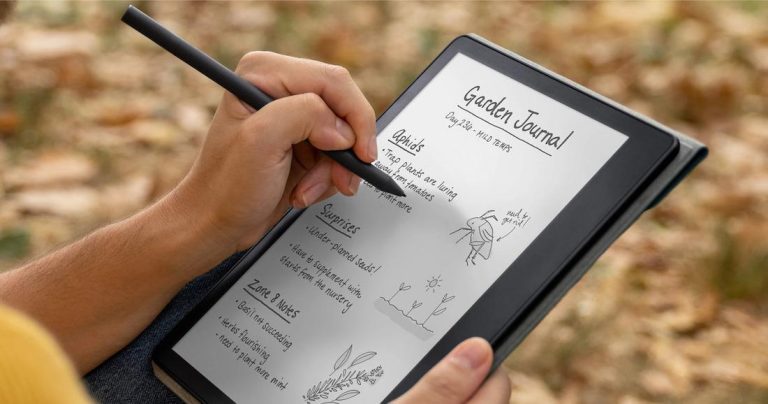 La vente d’Amazon ramène les modèles Kindle Scribe à de nouveaux plus bas