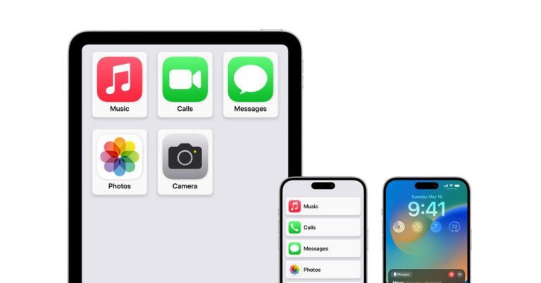 L’accès assisté d’Apple simplifie iOS 16 pour les personnes souffrant de troubles cognitifs