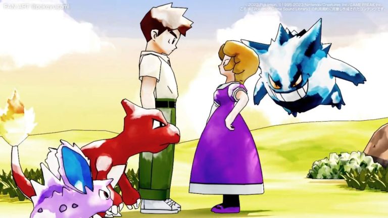 L’artiste fan de style manga Pokemon populaire revient avec l’une des relations les plus mystérieuses de la génération 1