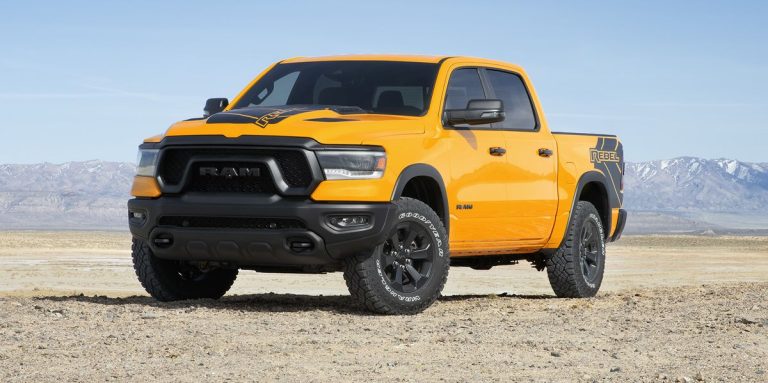 Le Ram 1500 Rebel Havoc Edition 2023 est sorti en jaune Baja