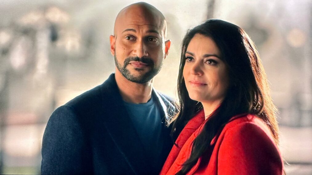 Keegan-Michael Key and Cecily Strong in 