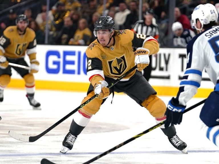 Le défenseur des Golden Knights Zach Whitecloud accepte les excuses du diffuseur ESPN