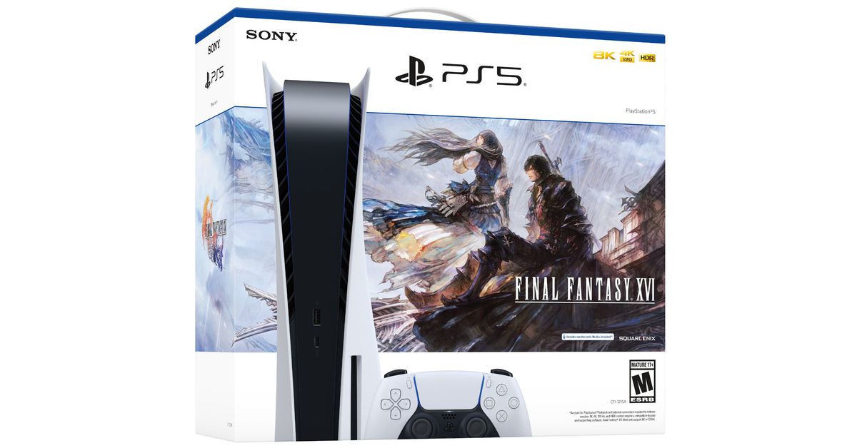 Le dernier pack PS5 comprend Final Fantasy 16, disponible en précommande maintenant
