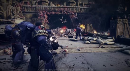 Warhammer 40,000: Space Marine 2 Gameplay Looks Very Gears of War with Chainsword Combat