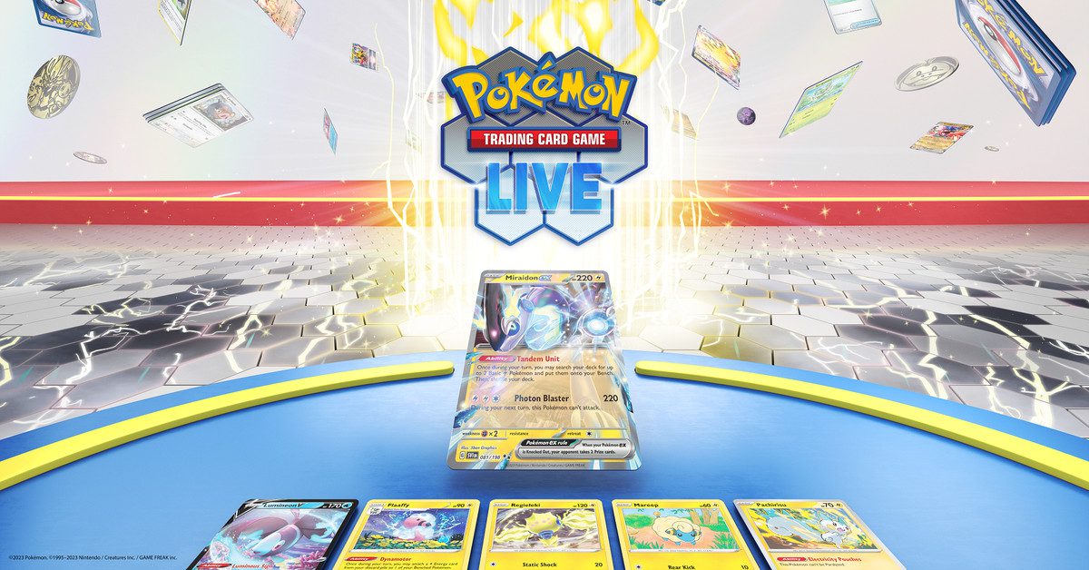 Le jeu de cartes à collectionner Pokémon Live remplace officiellement l'ancienne application 
