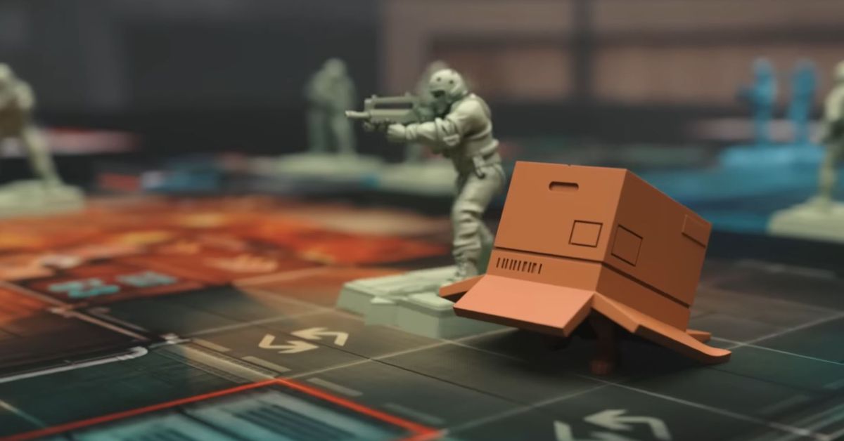 Le jeu de société Metal Gear Solid se faufile dans le calendrier de sortie de CMON
