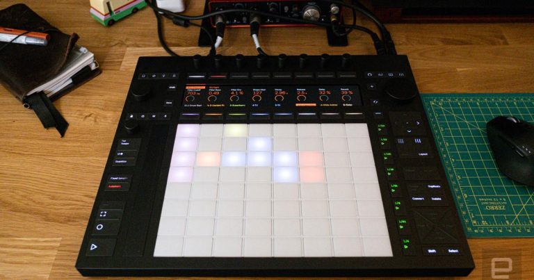 Le nouvel Ableton Push est une centrale de production musicale autonome compatible MPE