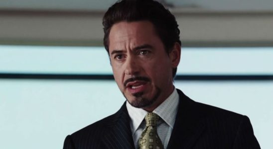 Robert Downey Jr in Iron Man