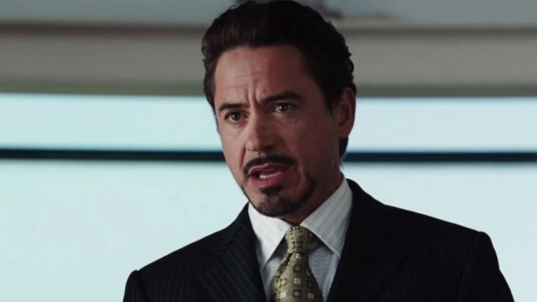 Robert Downey Jr in Iron Man