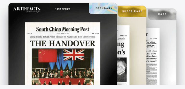 Le spin-off NFT du journal SCMP est financé pour symboliser des artefacts historiques