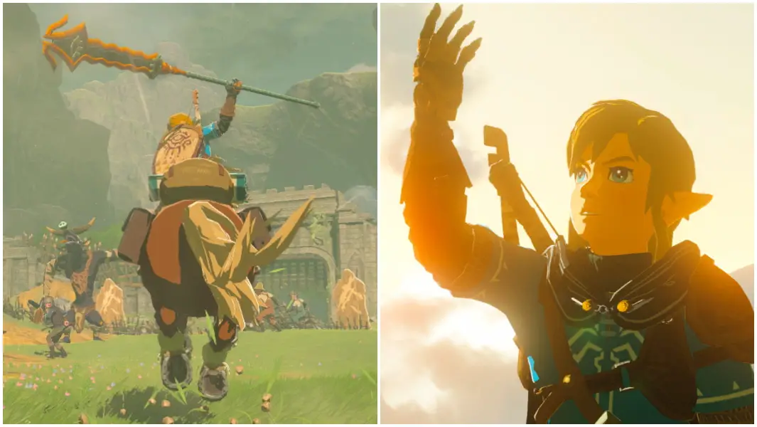 zelda tears of the kingdom split image