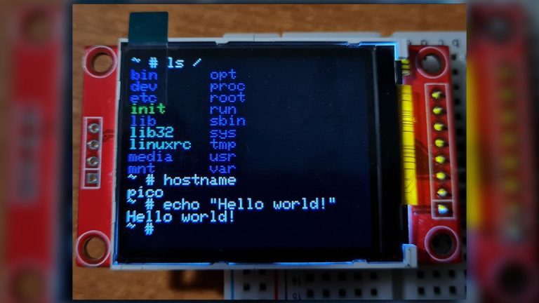 L’émulateur Raspberry Pi Pico RISC-V fonctionne sous Linux