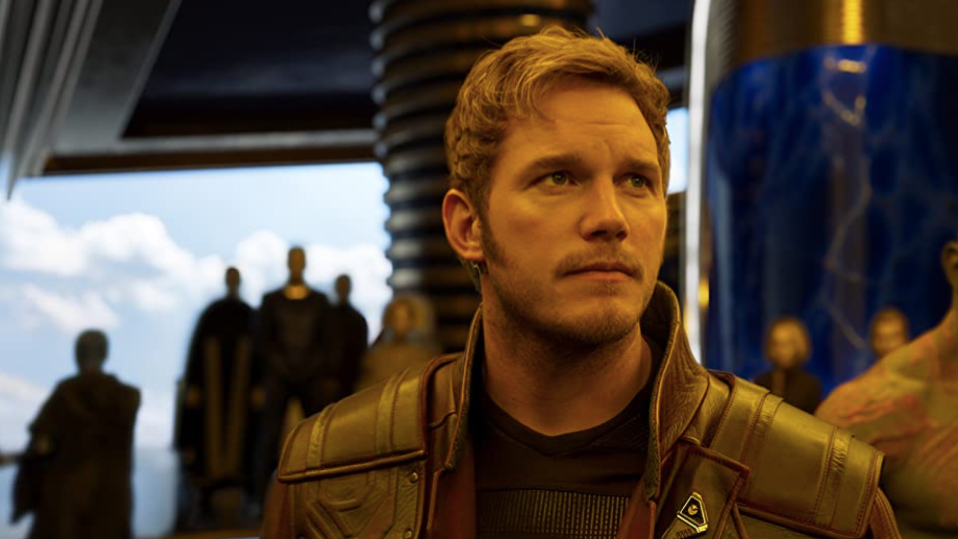 Chris Pratt dans Les Gardiens de la Galaxie