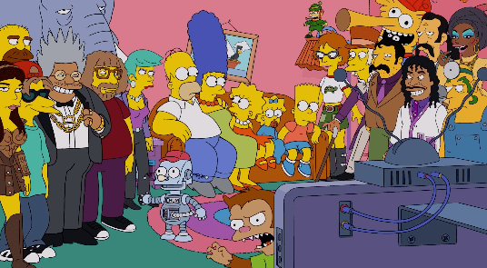 Les Simpsons ont mis 750 personnages dans la séquence d'ouverture hier soir
