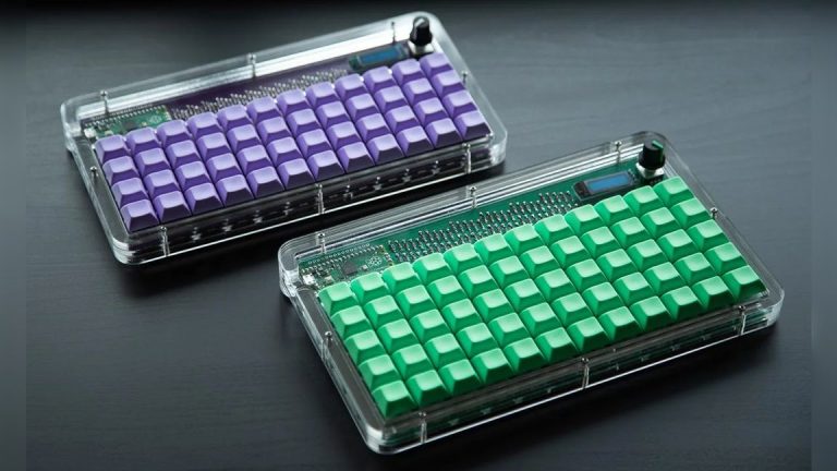 Les kits de clavier mécanique Raspberry Pi Pico offrent une prise en charge RVB et un écran OLED