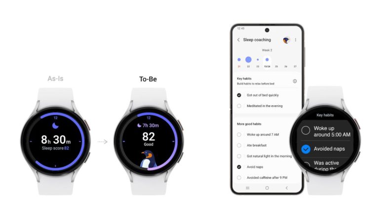 Les montres Galaxy de Samsung vous aideront bientôt à mieux dormir