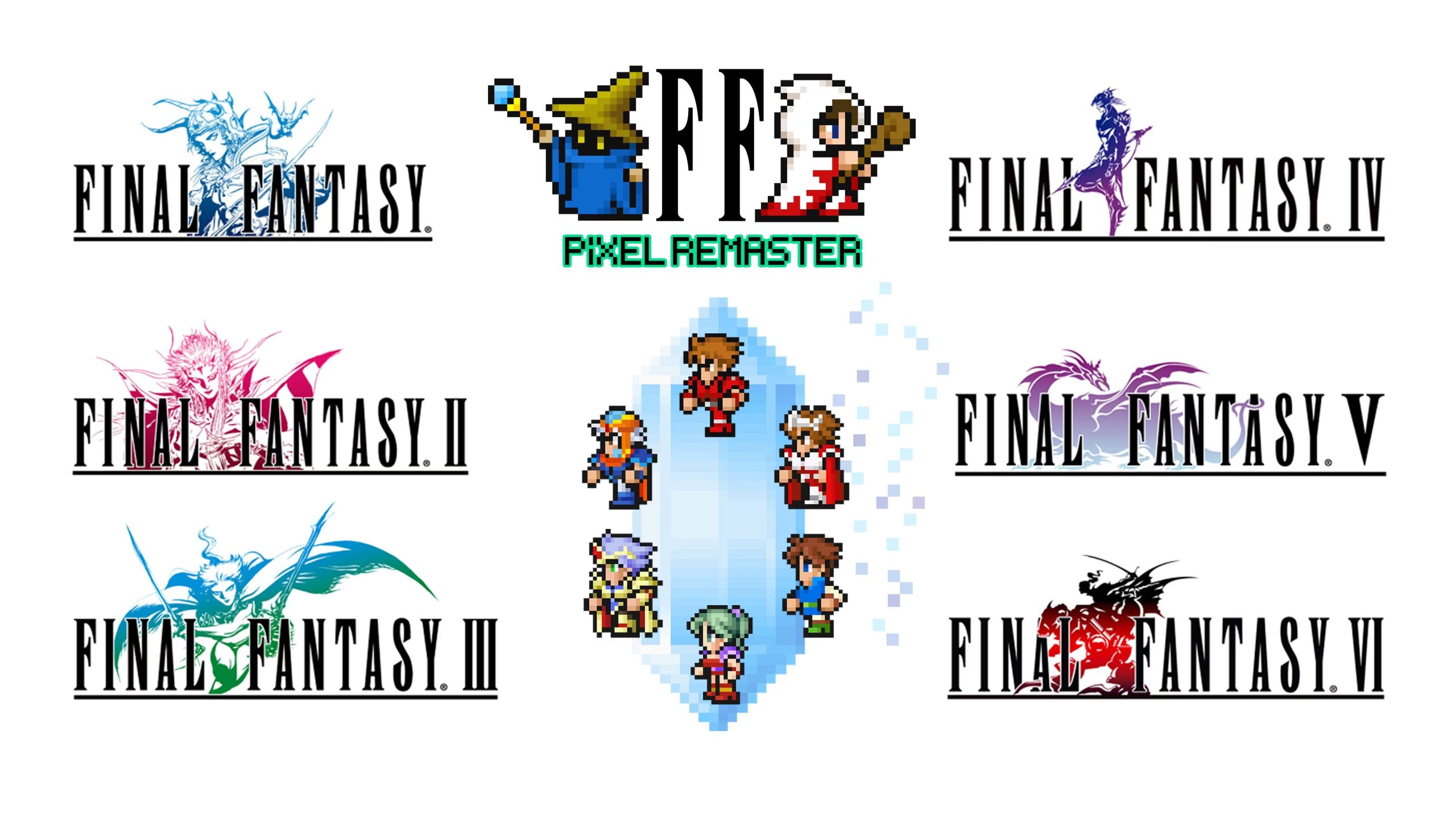 Les ventes de la série Final Fantasy Pixel Remaster dépassent les deux millions    
